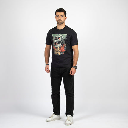 Screaming Skull | Premium SuperBasic Ghraphic T-Shirt - Premium Super Basic Cut T-Shirt - Unisex - Jobedu Jordan
