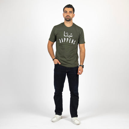 Shetta Happens | Basic Cut T-shirt - Graphic T-Shirt - Unisex - Jobedu Jordan