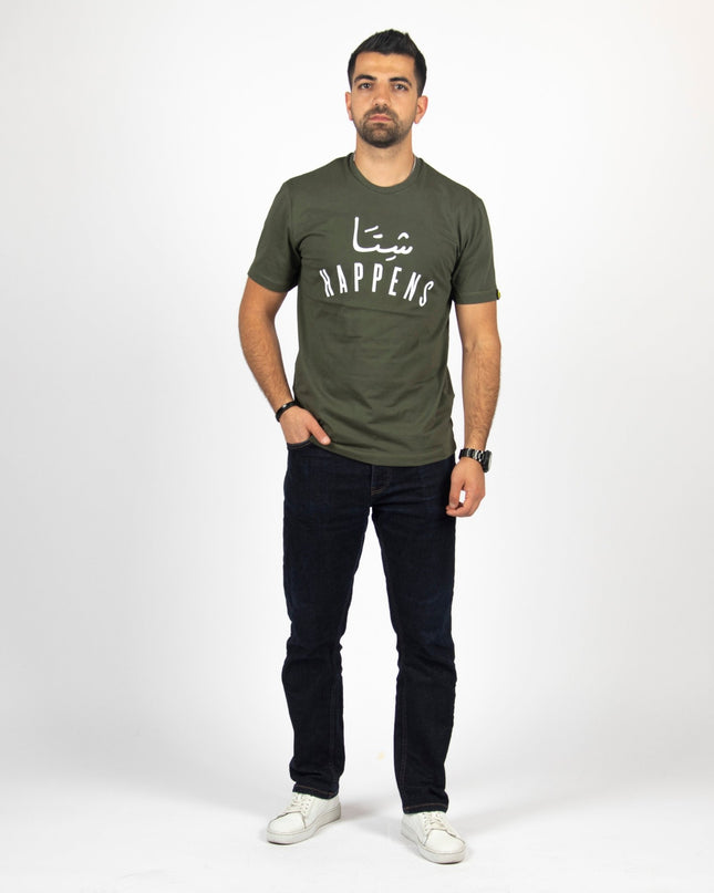 Shetta Happens | Basic Cut T-shirt - Graphic T-Shirt - Unisex - Jobedu Jordan
