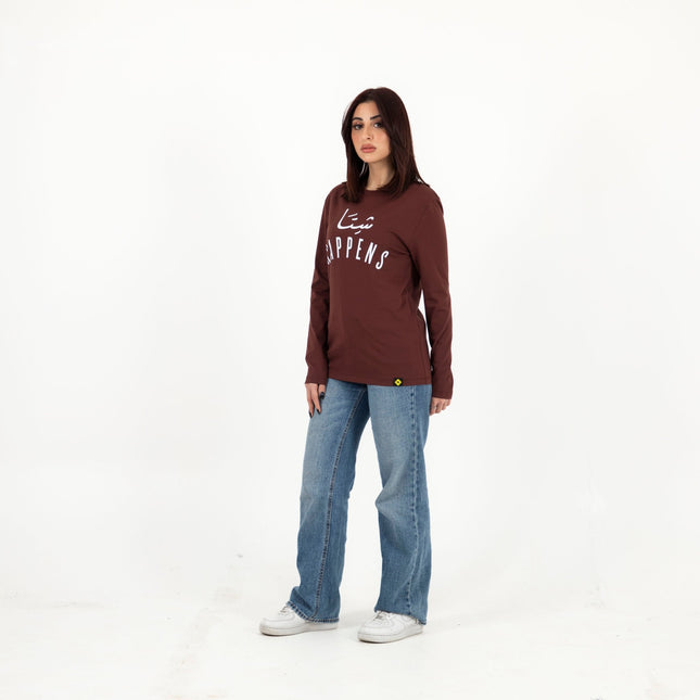 Shetta Happens | Premium T-shirt Unisex Longsleeve Basic Cut - Premium T-shirt Unisex Longsleeve Basic Cut - Jobedu Jordan