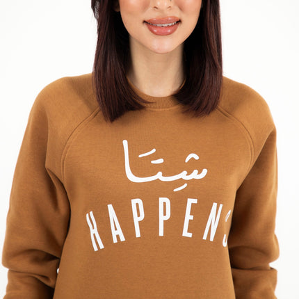 Shetta Happens | Unisex Adult Sweatshirt - Graphic Sweatshirt - Unisex - Jobedu Jordan