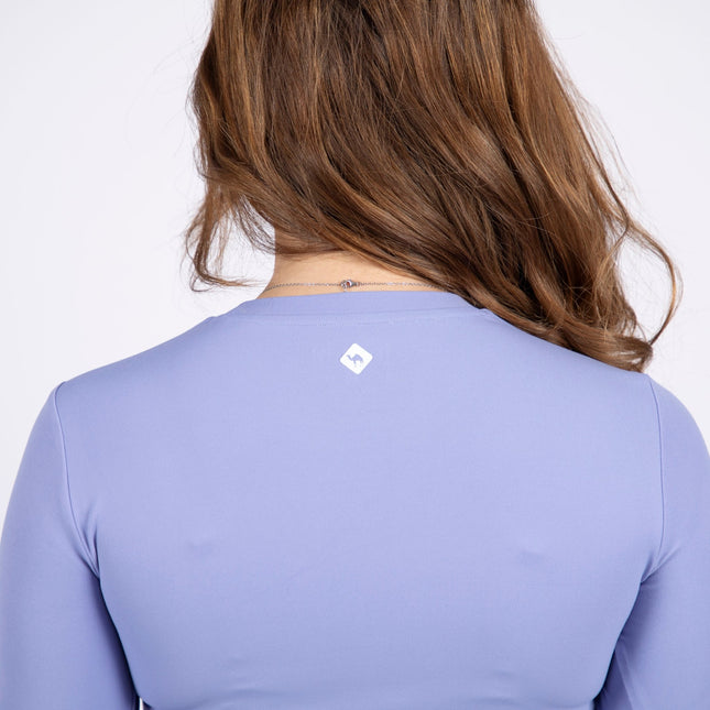 Sky Blue | Women's Soft Knit Long Sleeve Tshirt - Women's Soft Knit Long Sleeve Tshirt - Jobedu Jordan