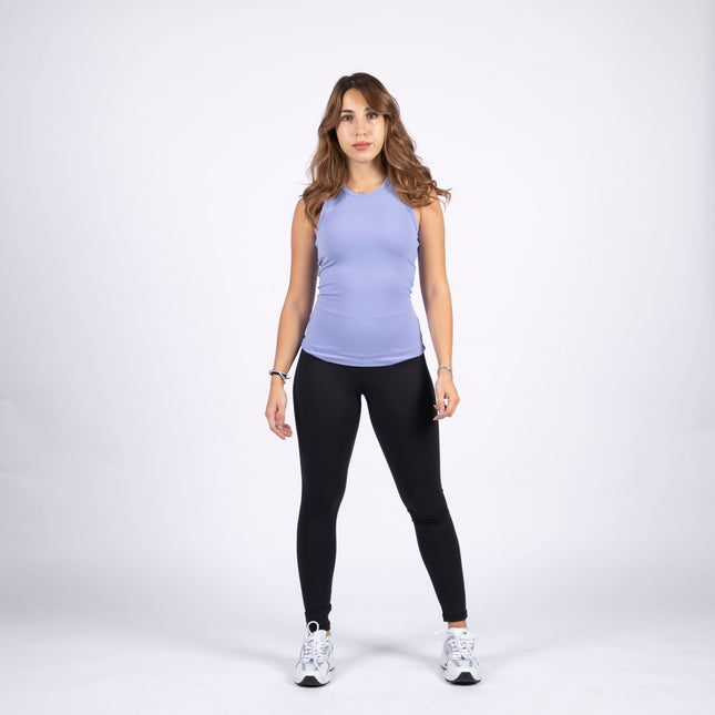 Sky Blue | Women's Soft Knit Regular Tank Top - Women's Soft Knit Regular Tank Top - Jobedu Jordan