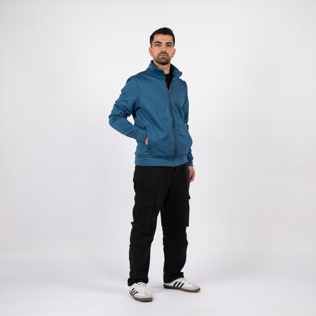 Steel Blue | Unisex Superbasic Trainer Jacket - Unisex Superbasic Trainer Jacket - Jobedu Jordan