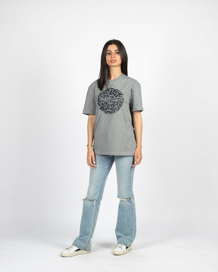 The Circle | Basic Cut T-shirt - Graphic T-Shirt - Unisex - Jobedu Jordan