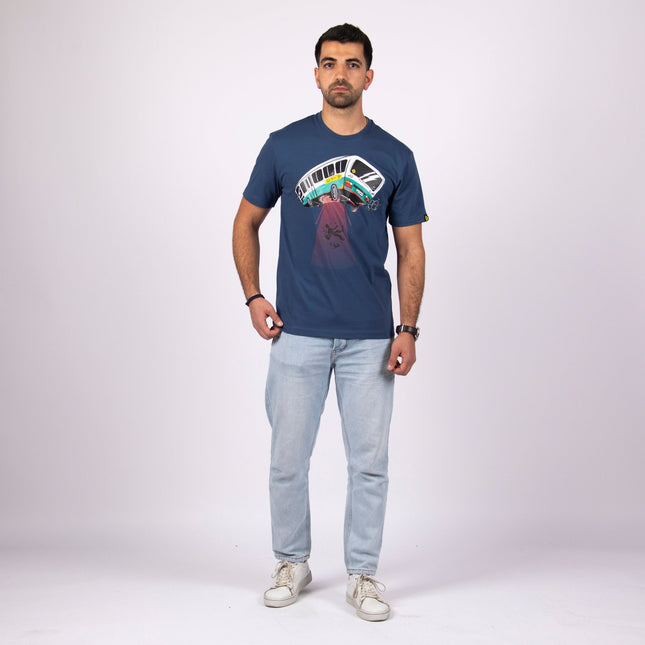 UFO Bus | Basic Cut T-shirt - Graphic T-Shirt - Unisex - Jobedu Jordan