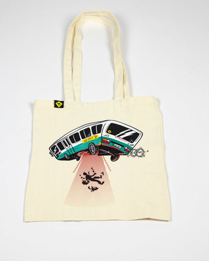 UFO Bus | Tote Bag - Accessories - Tote Bags - Jobedu Jordan