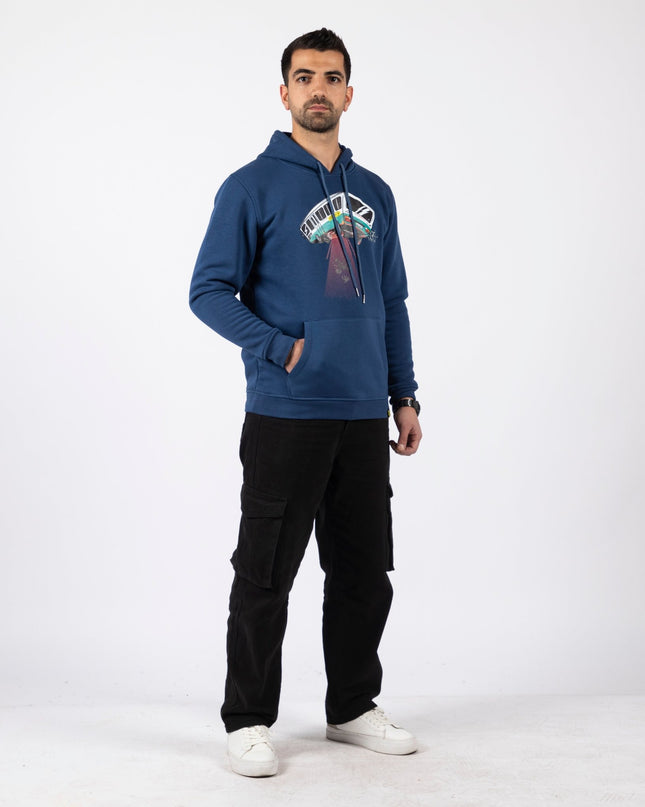 Ufo Bus | Unisex Adult Hoodie - Graphic Hoodie - Unisex - Jobedu Jordan