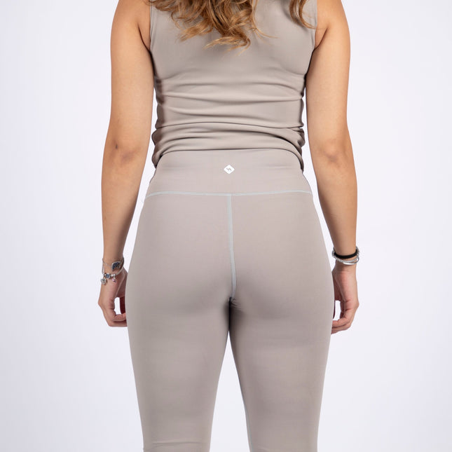 Warm Clay | Women's Soft Knit Leggings - Women's Soft Knit Leggings - Jobedu Jordan