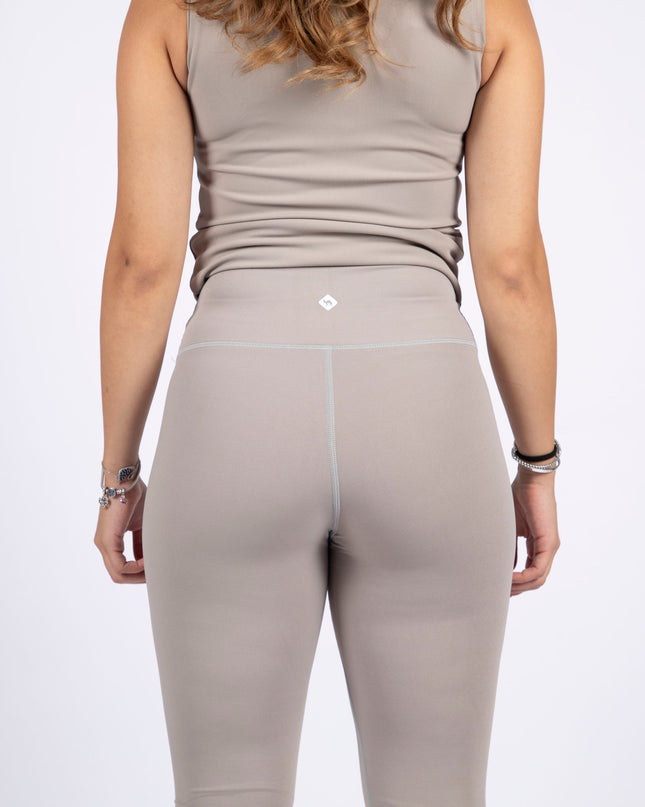 Warm Clay | Women's Soft Knit Leggings - Women's Soft Knit Leggings - Jobedu Jordan