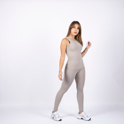 Warm Clay | Women's Soft Knit Leggings - Women's Soft Knit Leggings - Jobedu Jordan