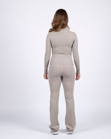 Warm Clay | Women's Soft Knit Long Sleeve Tshirt - Women's Soft Knit Long Sleeve Tshirt - Jobedu Jordan
