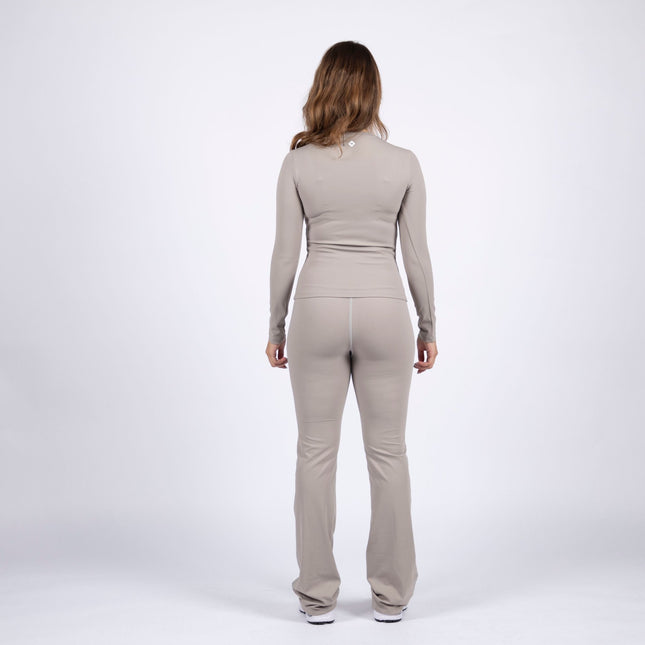 Warm Clay | Women's Soft Knit Long Sleeve Tshirt - Women's Soft Knit Long Sleeve Tshirt - Jobedu Jordan