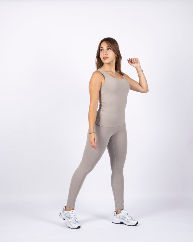 Warm Clay | Women's Soft Knit Premium Tank Top - Women's Soft Knit Premium Tank Top - Jobedu Jordan
