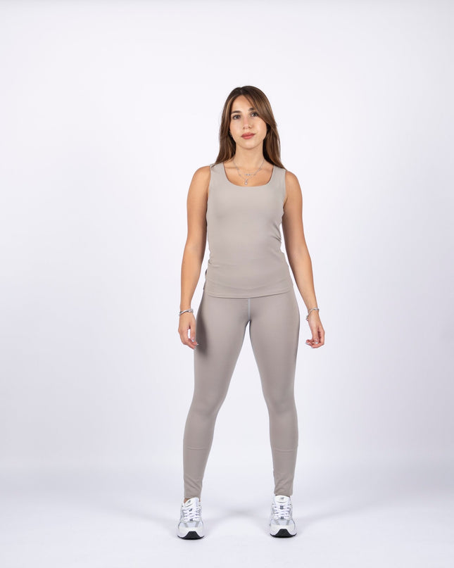 Warm Clay | Women's Soft Knit Premium Tank Top - Women's Soft Knit Premium Tank Top - Jobedu Jordan