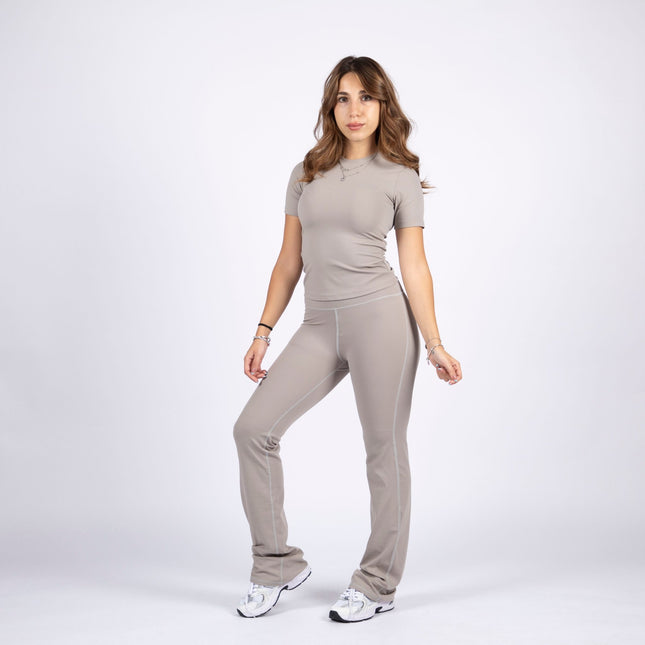 Warm Clay | Women's Soft Knit Tshirt - Women's Soft Knit Tshirt - Jobedu Jordan