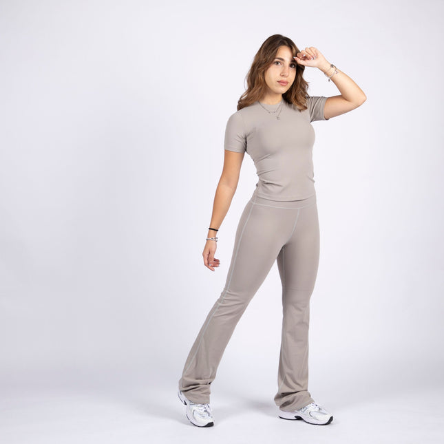 Warm Clay | Women's Soft Knit Tshirt - Women's Soft Knit Tshirt - Jobedu Jordan
