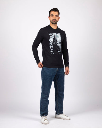 Warriour Beduin | Adult Graphic Longsleeve Tshirt - Adult Graphic Longsleeve Tshirt - Jobedu Jordan