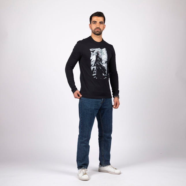 Warriour Beduin | Adult Graphic Longsleeve Tshirt - Adult Graphic Longsleeve Tshirt - Jobedu Jordan