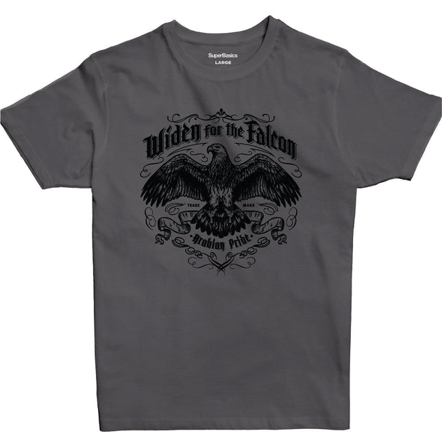 Widen For The Falcon | Premium SuperBasic Ghraphic T-Shirt - Premium Super Basic Cut T-Shirt - Unisex - Jobedu Jordan