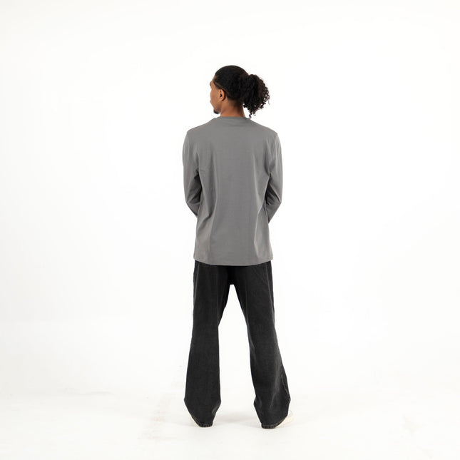 Yo | Premium T-shirt Unisex Longsleeve Basic Cut - Premium T-shirt Unisex Longsleeve Basic Cut - Jobedu Jordan