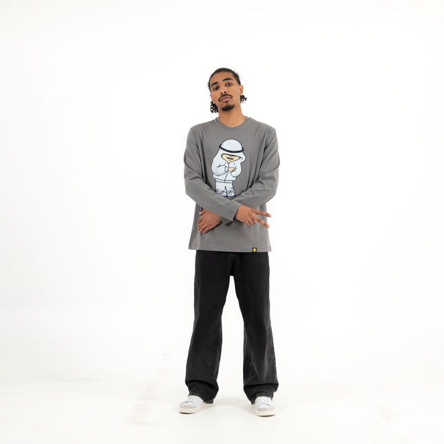 Yo | Premium T-shirt Unisex Longsleeve Basic Cut - Premium T-shirt Unisex Longsleeve Basic Cut - Jobedu Jordan