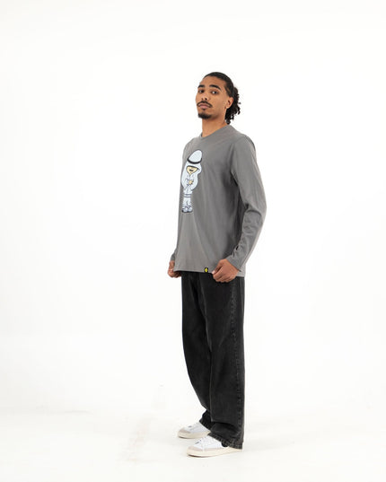Yo | Premium T-shirt Unisex Longsleeve Basic Cut - Premium T-shirt Unisex Longsleeve Basic Cut - Jobedu Jordan