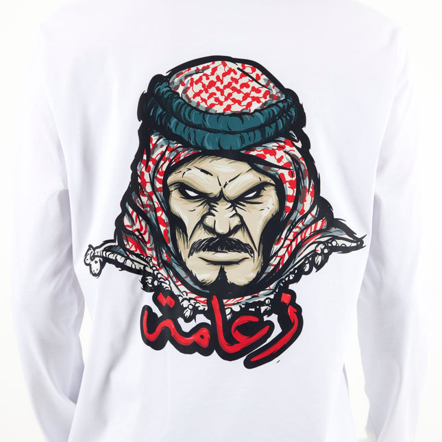 Za3ameh | Premium T-shirt Unisex Longsleeve Basic Cut - Premium T-shirt Unisex Longsleeve Basic Cut - Jobedu Jordan