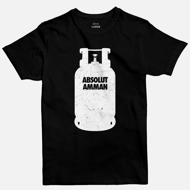 Absolut Amman | Basic Cut T-shirt - Graphic T-Shirt - Unisex - Jobedu Jordan
