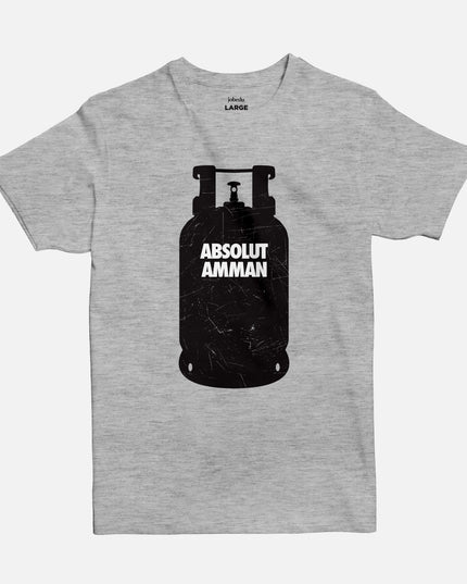Absolut Amman | Basic Cut T-shirt - Graphic T-Shirt - Unisex - Jobedu Jordan