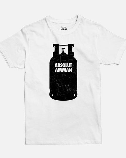 Absolut Amman | Basic Cut T-shirt - Graphic T-Shirt - Unisex - Jobedu Jordan