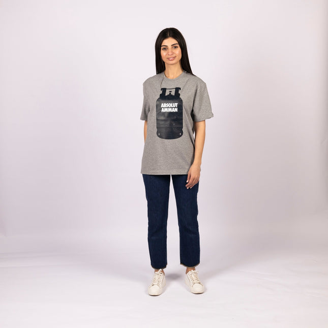 Absolut Amman | Basic Cut T-shirt - Graphic T-Shirt - Unisex - Jobedu Jordan