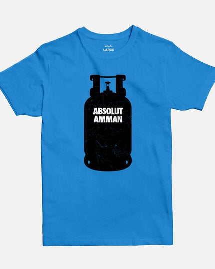 Absolut Amman | Basic Cut T-shirt - Graphic T-Shirt - Unisex - Jobedu Jordan