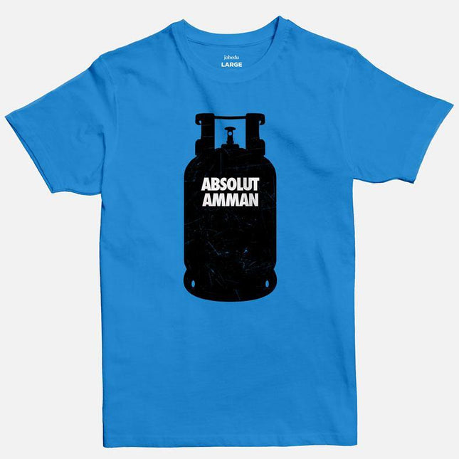 Absolut Amman | Basic Cut T-shirt - Graphic T-Shirt - Unisex - Jobedu Jordan