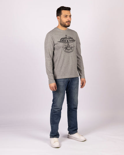 Ahl Al Azm | Adult Graphic Longsleeve Tshirt - Adult Graphic Longsleeve Tshirt - Jobedu Jordan