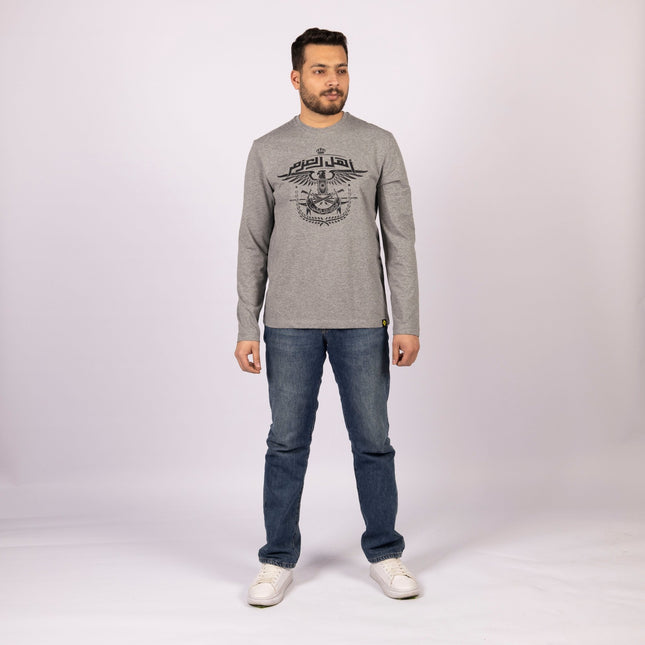 Ahl Al Azm | Adult Graphic Longsleeve Tshirt - Adult Graphic Longsleeve Tshirt - Jobedu Jordan