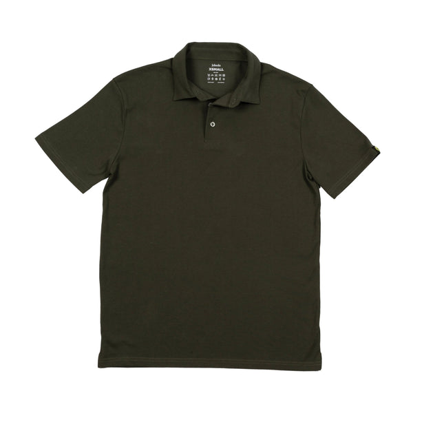 Army Green | Adult Short Sleeve Polo - Basic Polo T-Shirt - Jobedu Jordan