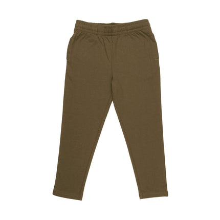 Army Green | Kids Jersey Straight Cut Lounge Pants - Kids Jersey Straight Cut Lounge Pants - Jobedu Jordan