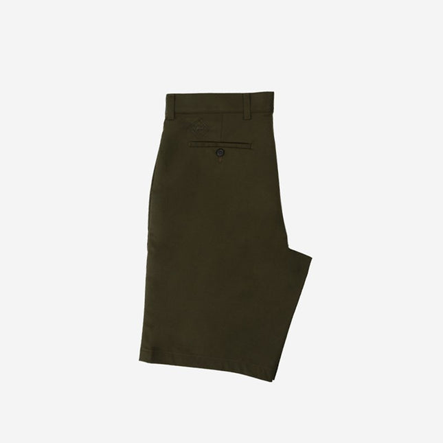 Army Green | Men's Twill Short - Twill Shorts - Jobedu Jordan