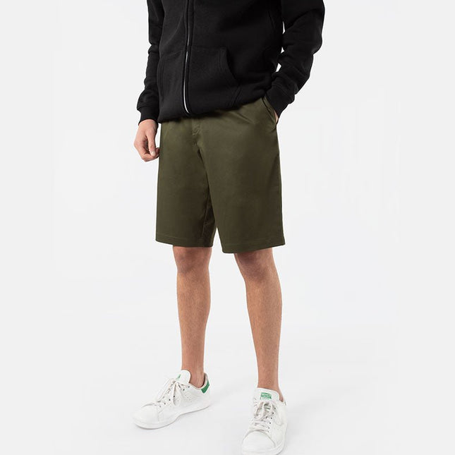 Army Green | Men's Twill Short - Twill Shorts - Jobedu Jordan