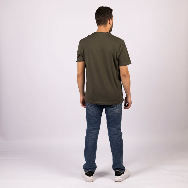 Army Green | Pocket Adult Tshirt - Basic Pocket Adult Tshirt - Jobedu Jordan