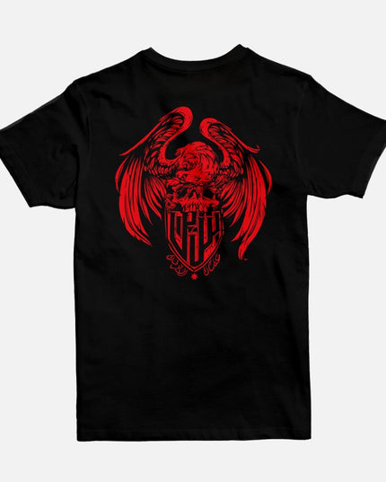 Banzeen Eagle Red | Basic Cut T-shirt - Graphic T-Shirt - Unisex - Jobedu Jordan