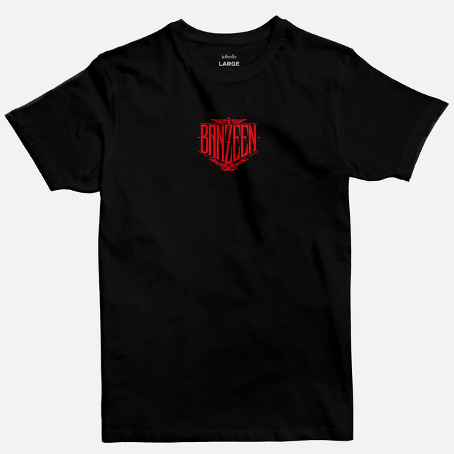 Banzeen Eagle Red | Basic Cut T-shirt - Graphic T-Shirt - Unisex - Jobedu Jordan