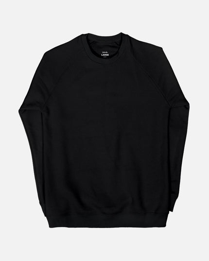 Basic - Black | Unisex Adult Light Tracksuit Sweatshirt - Basic - Unisex Light Tracksuit Sweatshirt - Jobedu Jordan