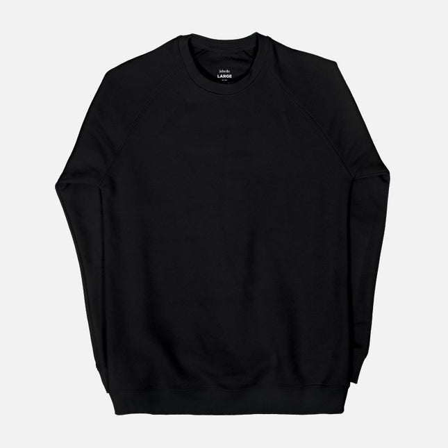 Basic - Black | Unisex Adult Light Tracksuit Sweatshirt - Basic - Unisex Light Tracksuit Sweatshirt - Jobedu Jordan