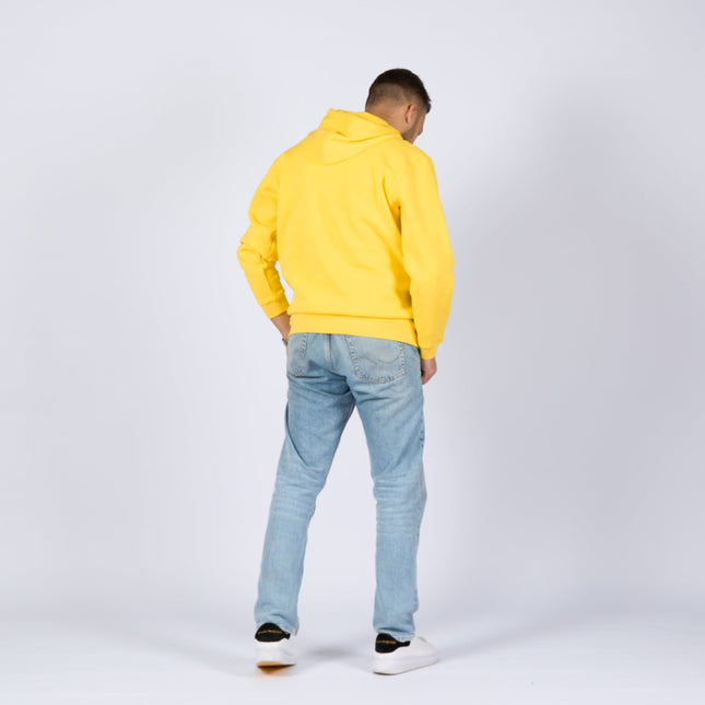 Basic - Lemon Yellow | Unisex Adult Light Hoodie - Basic Hoodie - Unisex - Jobedu Jordan