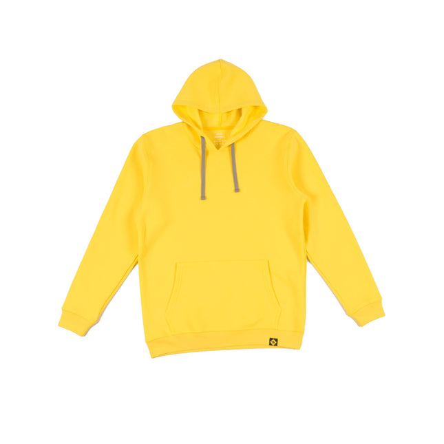Basic - Lemon Yellow | Unisex Adult Light Hoodie - Basic Hoodie - Unisex - Jobedu Jordan