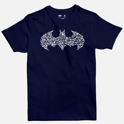 Batman Logo Calligraphy | Basic Cut T-shirt - Graphic T-Shirt - Unisex - Jobedu Jordan
