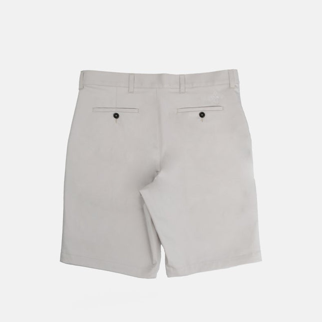 Beige | Men's Twill Short - Twill Shorts - Jobedu Jordan