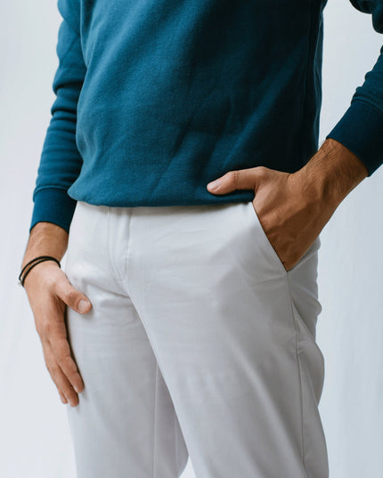 Beige | Twill Pants - Twill Pants - Jobedu Jordan